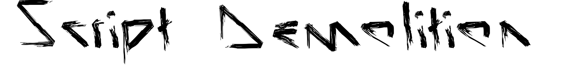 Script Demolition