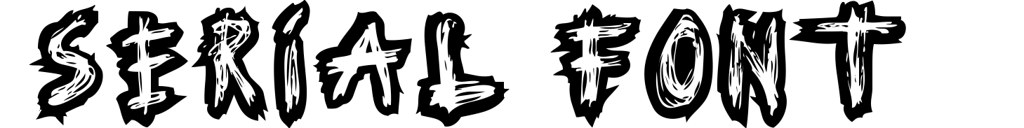 Serial Font