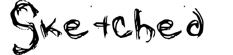 Sketched