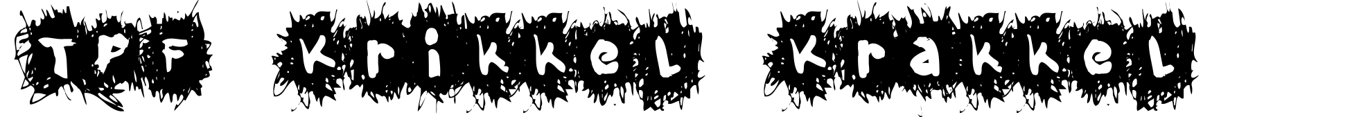 TPF Krikkel Krakkel
