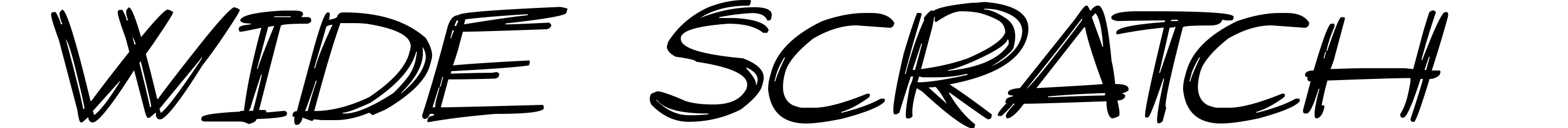 Wide Scratch