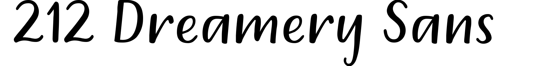 212 Dreamery Sans
