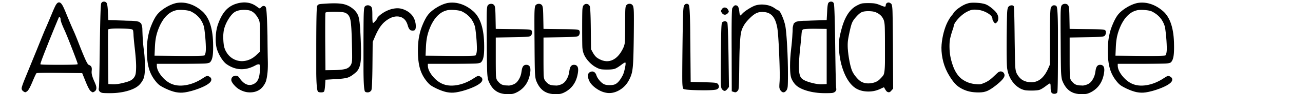 Abeg Pretty Linda Cute