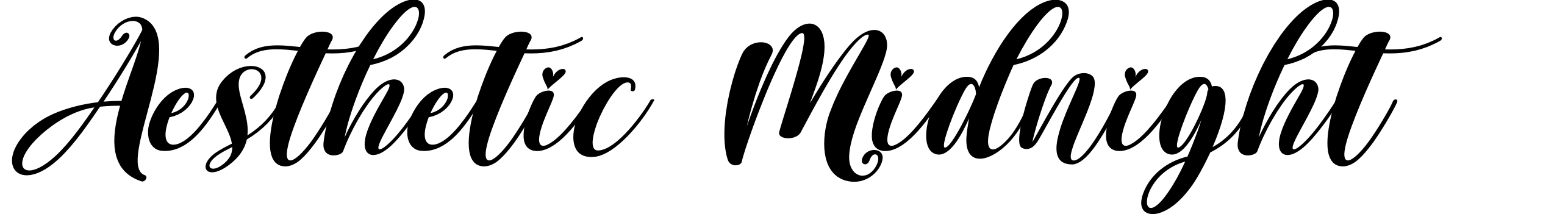 Aesthetic Midnight
