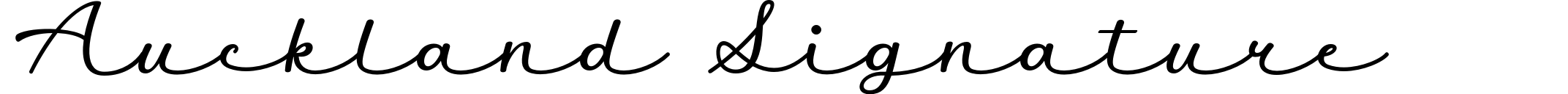 Auckland Signature