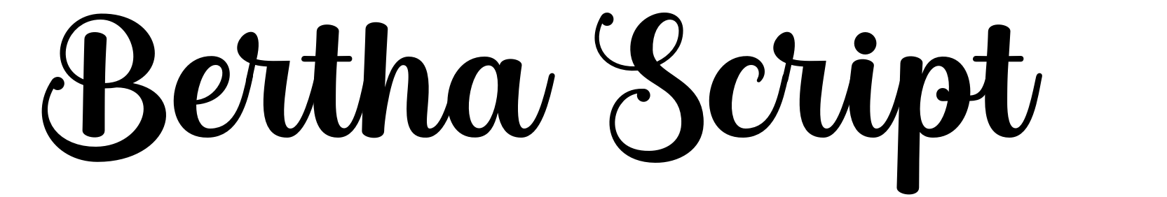 Bertha Script