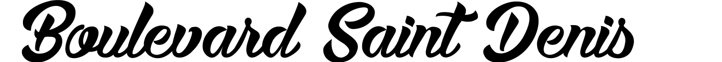 Boulevard Saint Denis