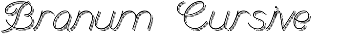 Branum Cursive