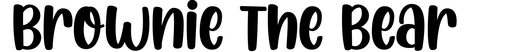 Brownie The Bear
