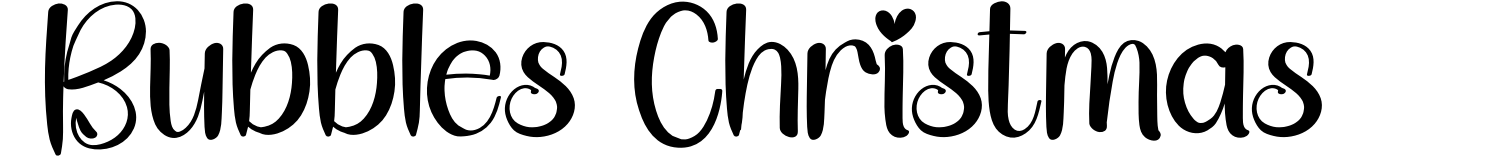 Bubbles Christmas