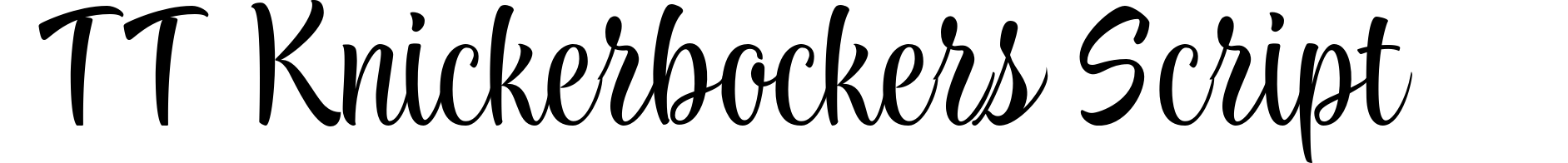 TT Knickerbockers Script