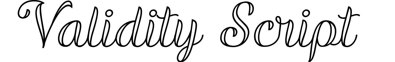 Validity Script