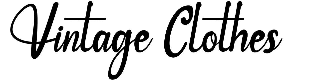 Vintage Clothes