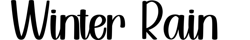 Winter Rain