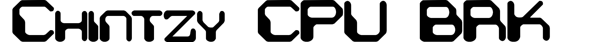 Chintzy CPU BRK