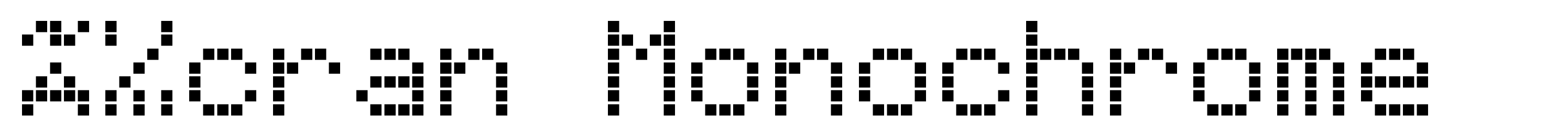 Ã‰cran Monochrome