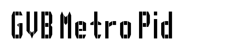 GVB Metro Pid