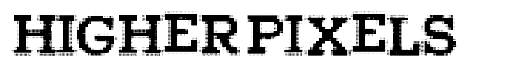 Higher Pixels