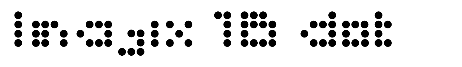 Imajix 16 dot