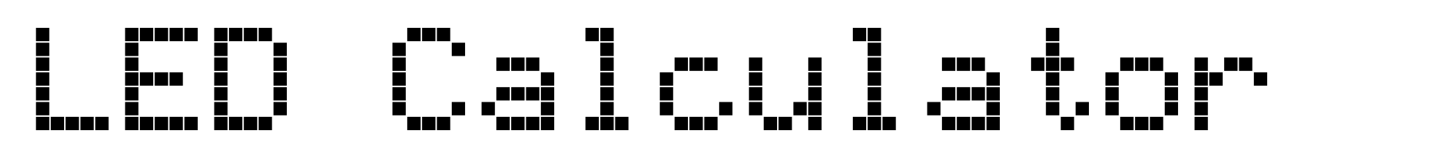 LED Calculator