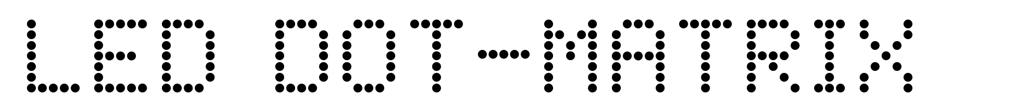 LED Dot-Matrix