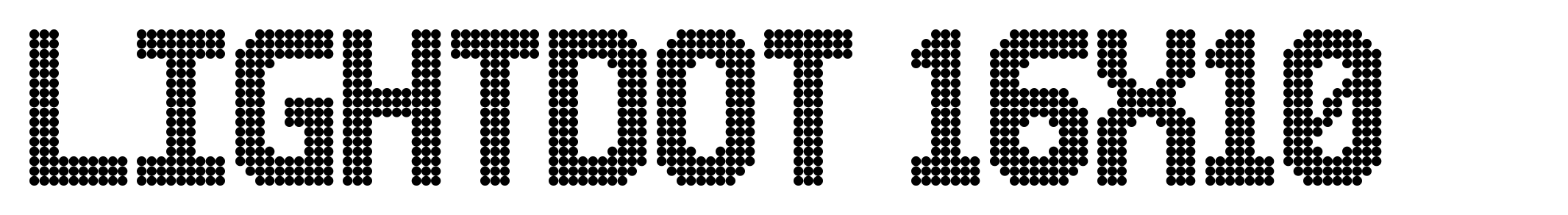 Lightdot 16x10