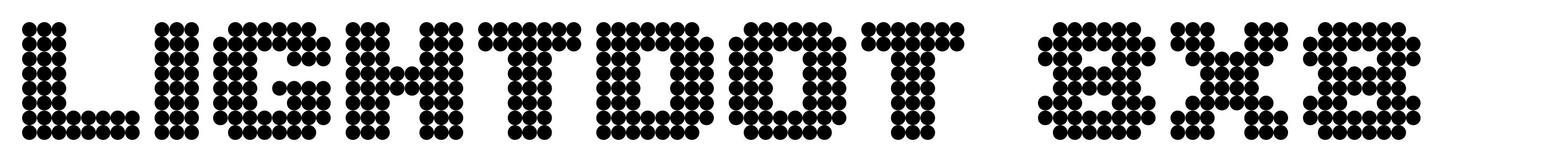 Lightdot 8x8