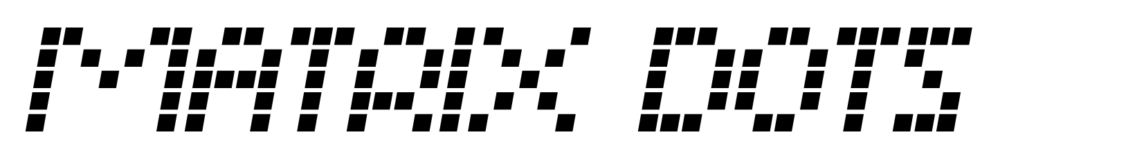 Matrix Dots