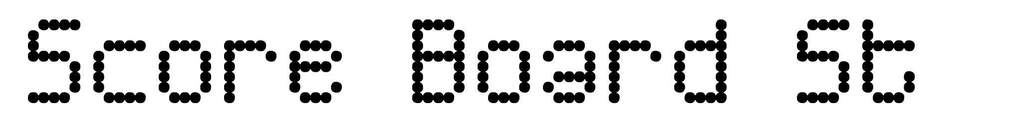 Score Board St