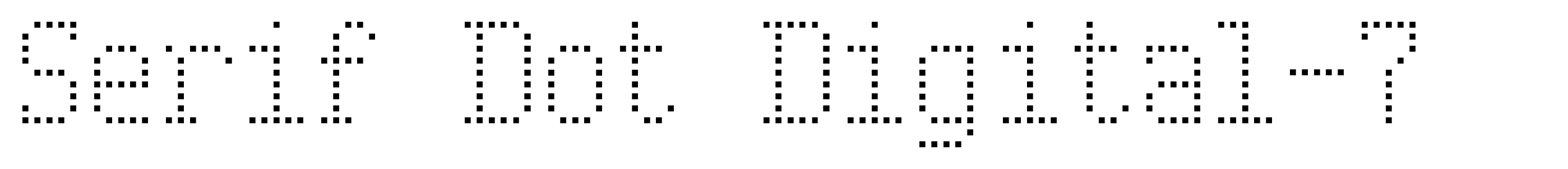 Serif Dot Digital-7