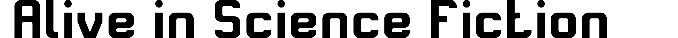 Alive in Science Fiction