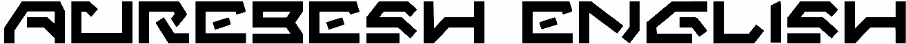 Aurebesh English
