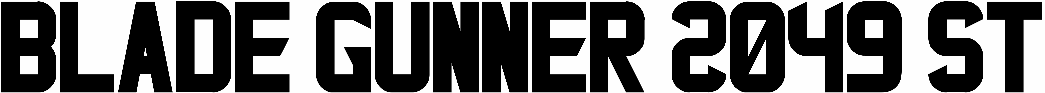 Blade Gunner 2049 St