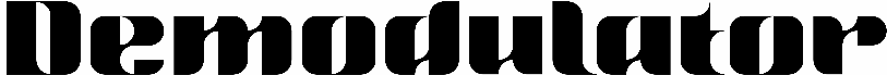 Demodulator