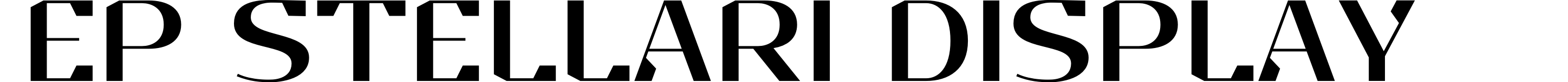EP Stellari Display