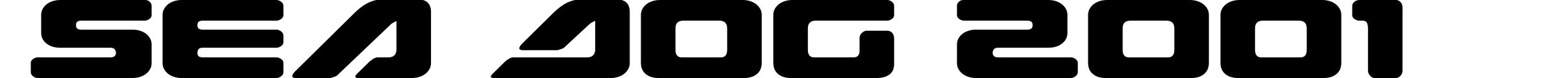 Sea Dog 2001