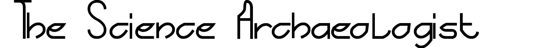 The Science Archaeologist