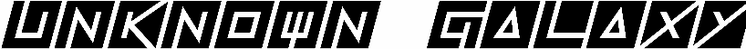 Unknown Galaxy