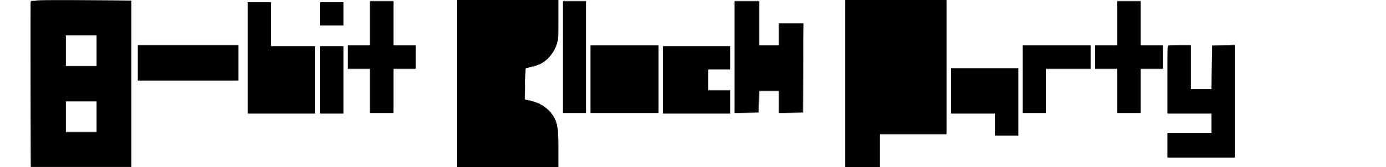 8-bit Block Party
