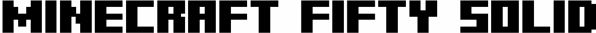 Minecraft Fifty Solid