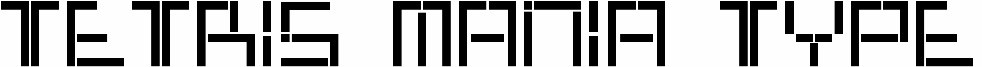 Tetris Mania Type