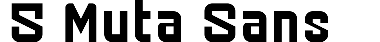 5 Muta Sans