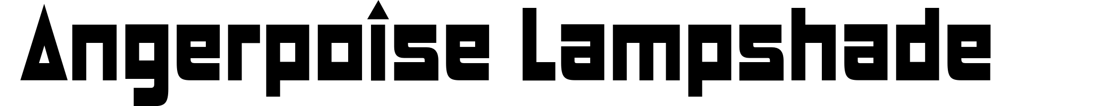 Angerpoise Lampshade