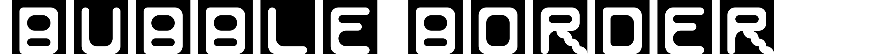 Bubble Border
