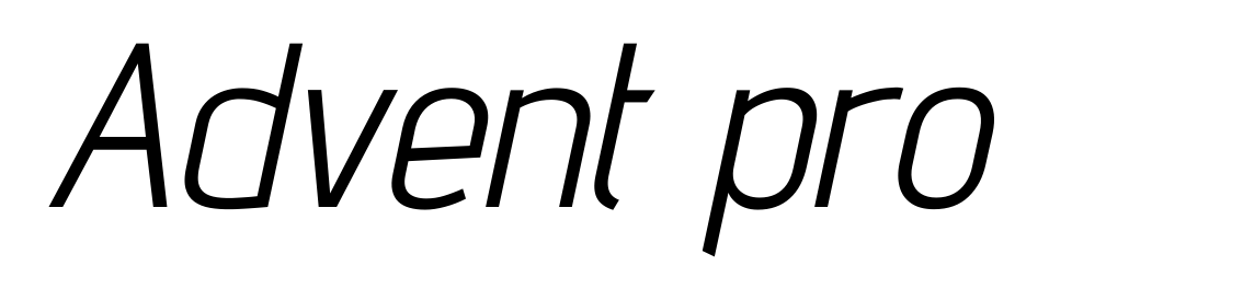 Advent pro