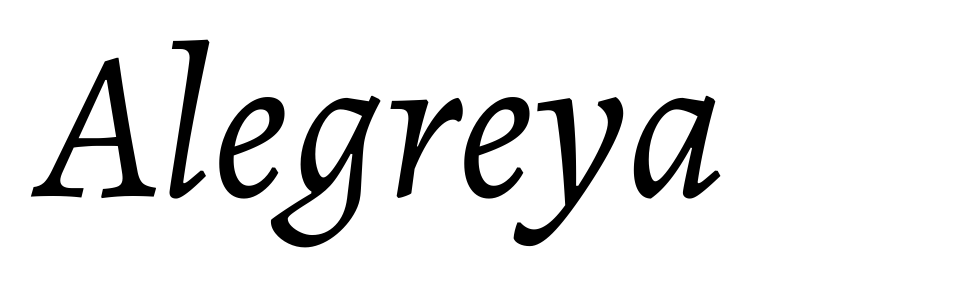 Alegreya