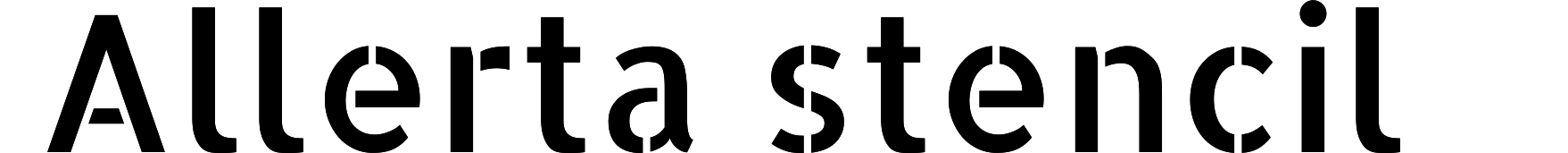 Allerta stencil