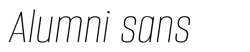 Alumni sans