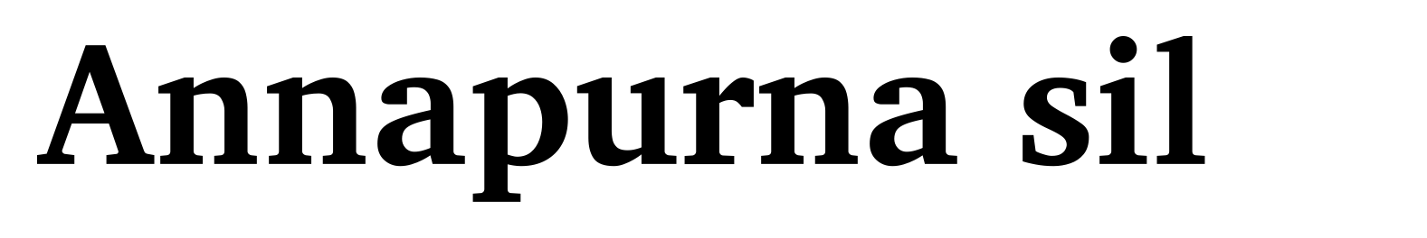 Annapurna sil