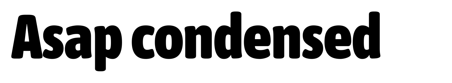 Asap condensed